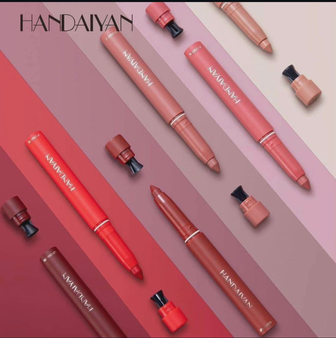 HANDAIYAN Lip Gloss Pack - Set of 12