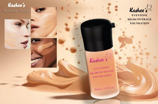 Kashees Foundation Liquid Foundation Eventone High Coverage